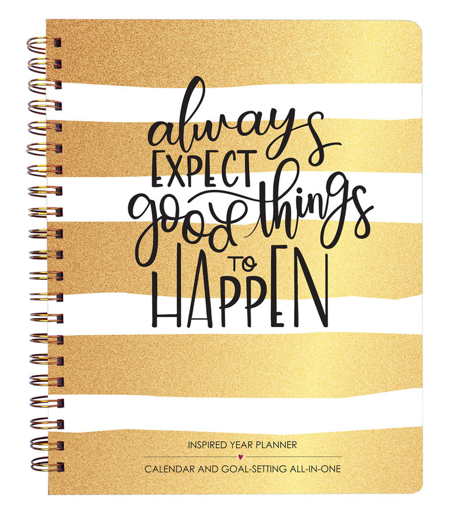 2019 Inspired Year Planner Softcover - Good Things