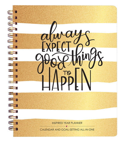 2019 Inspired Year Planner Softcover - Good Things
