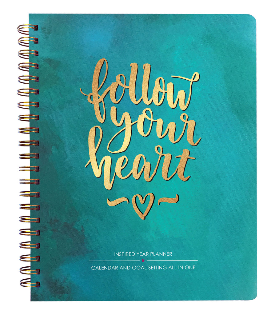 2019 Inspired Year Planner - Follow Your Heart