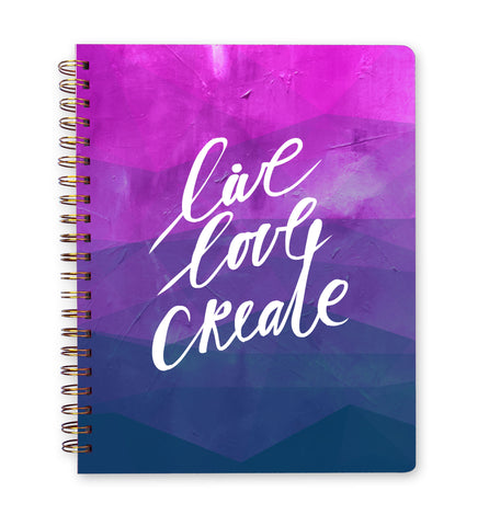 Inspired to Create | Ideas & Inspiration Creative Business Building Workbook + Calendar