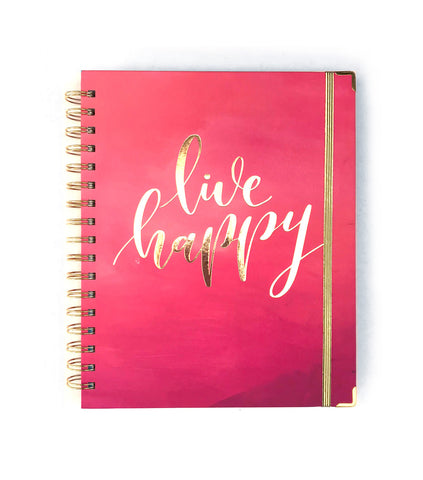 2019-2020 Inspired Year Planner | Live Happy